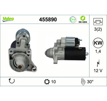 Startér VALEO 455890