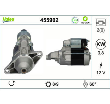 Startér VALEO 455902
