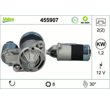Startér VALEO 455907