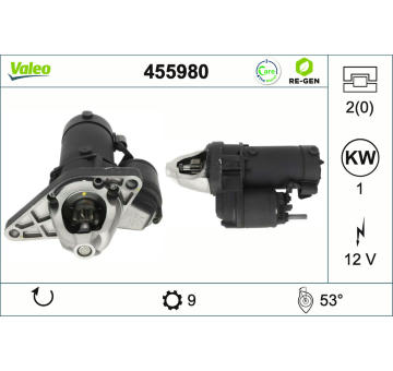 Startér VALEO 455980