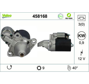 Startér VALEO 458168