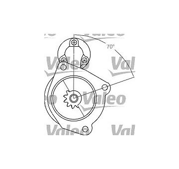 Startér VALEO 458201