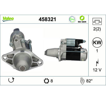 Startér VALEO 458321