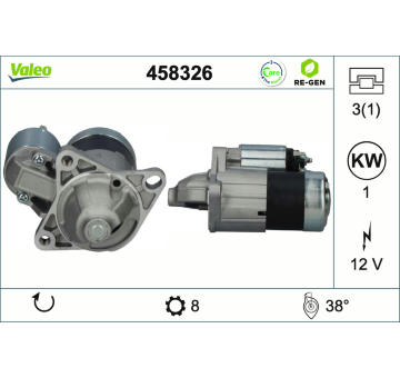 Startér VALEO 458326