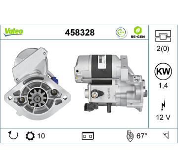 Startér VALEO 458328