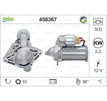 Startér VALEO 458367