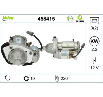 Startér VALEO 458415