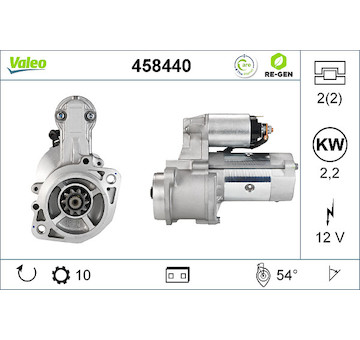 Startér VALEO 458440