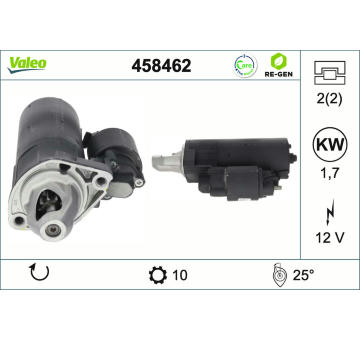 Startér VALEO 458462
