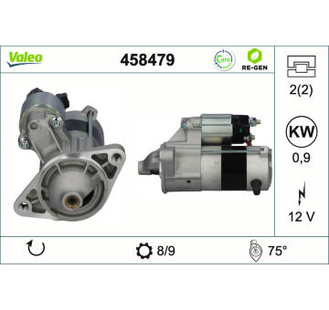 Startér VALEO 458479