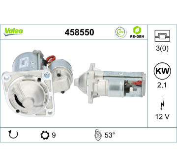 Startér VALEO 458550