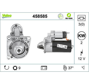 Startér VALEO 458585