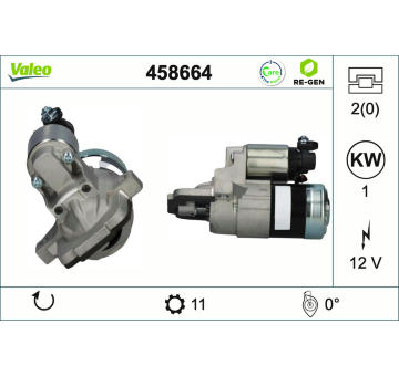 Startér VALEO 458664