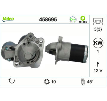Startér VALEO 458695