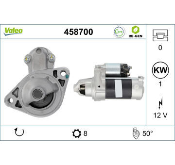 Startér VALEO 458700