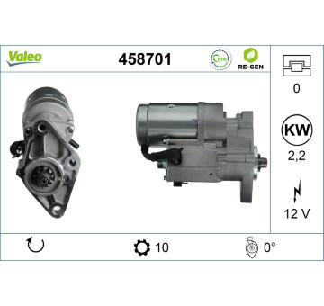 Startér VALEO 458701