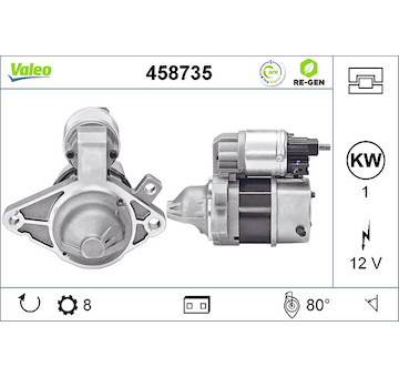 Startér VALEO 458735