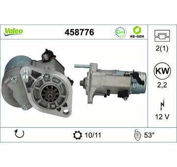 Startér VALEO 458776