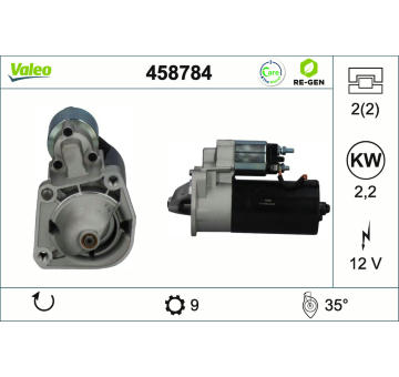 Startér VALEO 458784