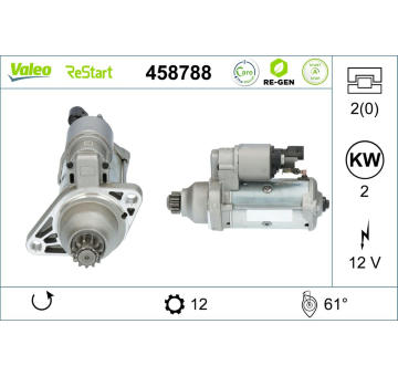 Startér VALEO 458788