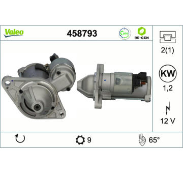 Startér VALEO 458793