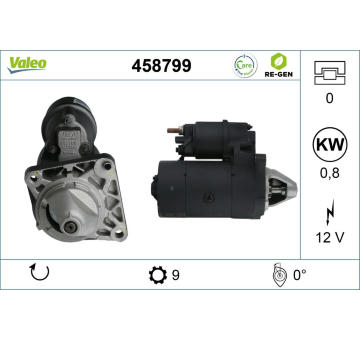 Startér VALEO 458799