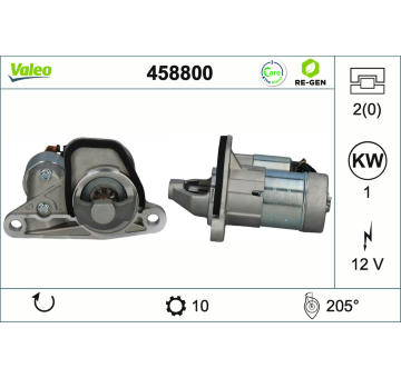 Startér VALEO 458800