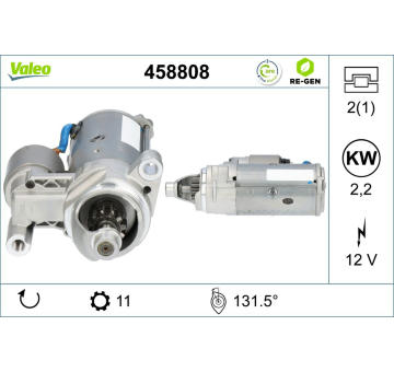 Startér VALEO 458808