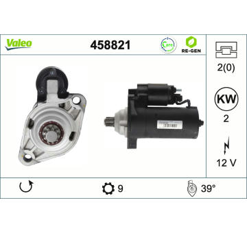 Startér VALEO 458821