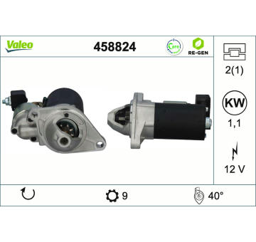 Startér VALEO 458824