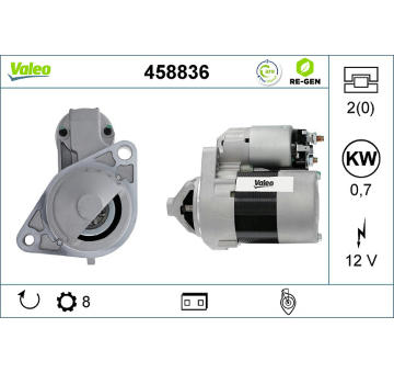 Startér VALEO 458836