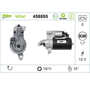 Startér VALEO 458855