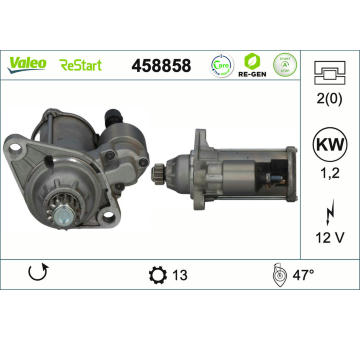 Startér VALEO 458858
