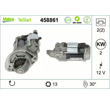 Startér VALEO 458861