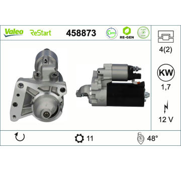 Startér VALEO 458873