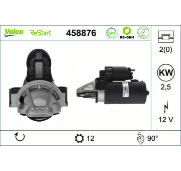 Startér VALEO 458876