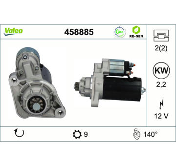 Startér VALEO 458885
