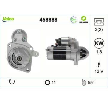 Startér VALEO 458888