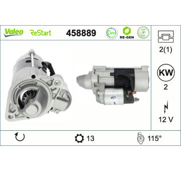 Startér VALEO 458889