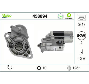 Startér VALEO 458894