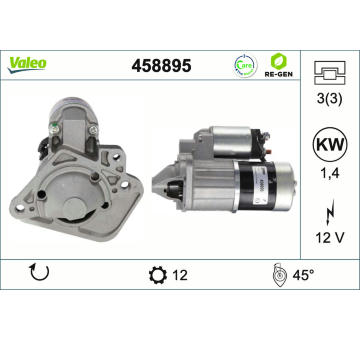 Startér VALEO 458895