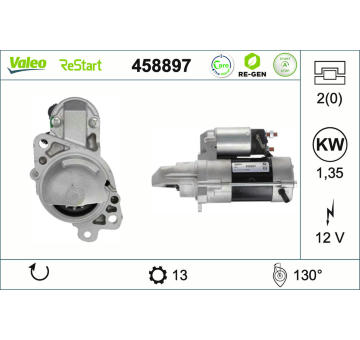 Startér VALEO 458897