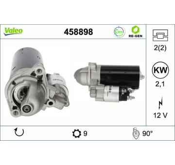 Startér VALEO 458898