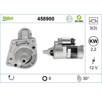 Startér VALEO 458900