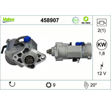 Startér VALEO 458907