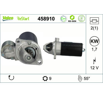 Startér VALEO 458910