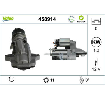 Startér VALEO 458914