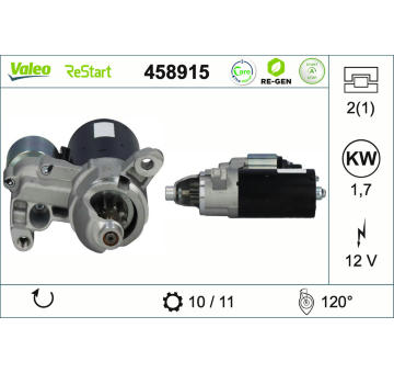 Startér VALEO 458915