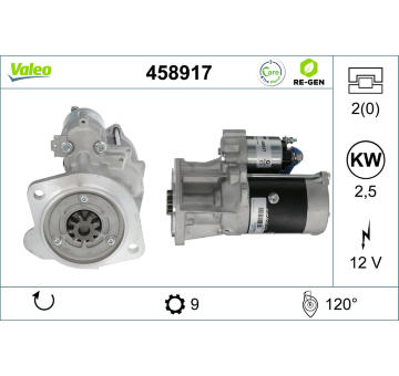 Startér VALEO 458917