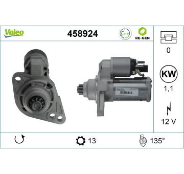 Startér VALEO 458924